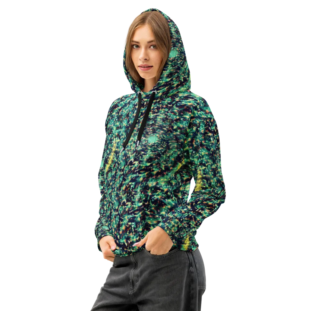 Neon Canopy on Cotton Hoodie — Left Front