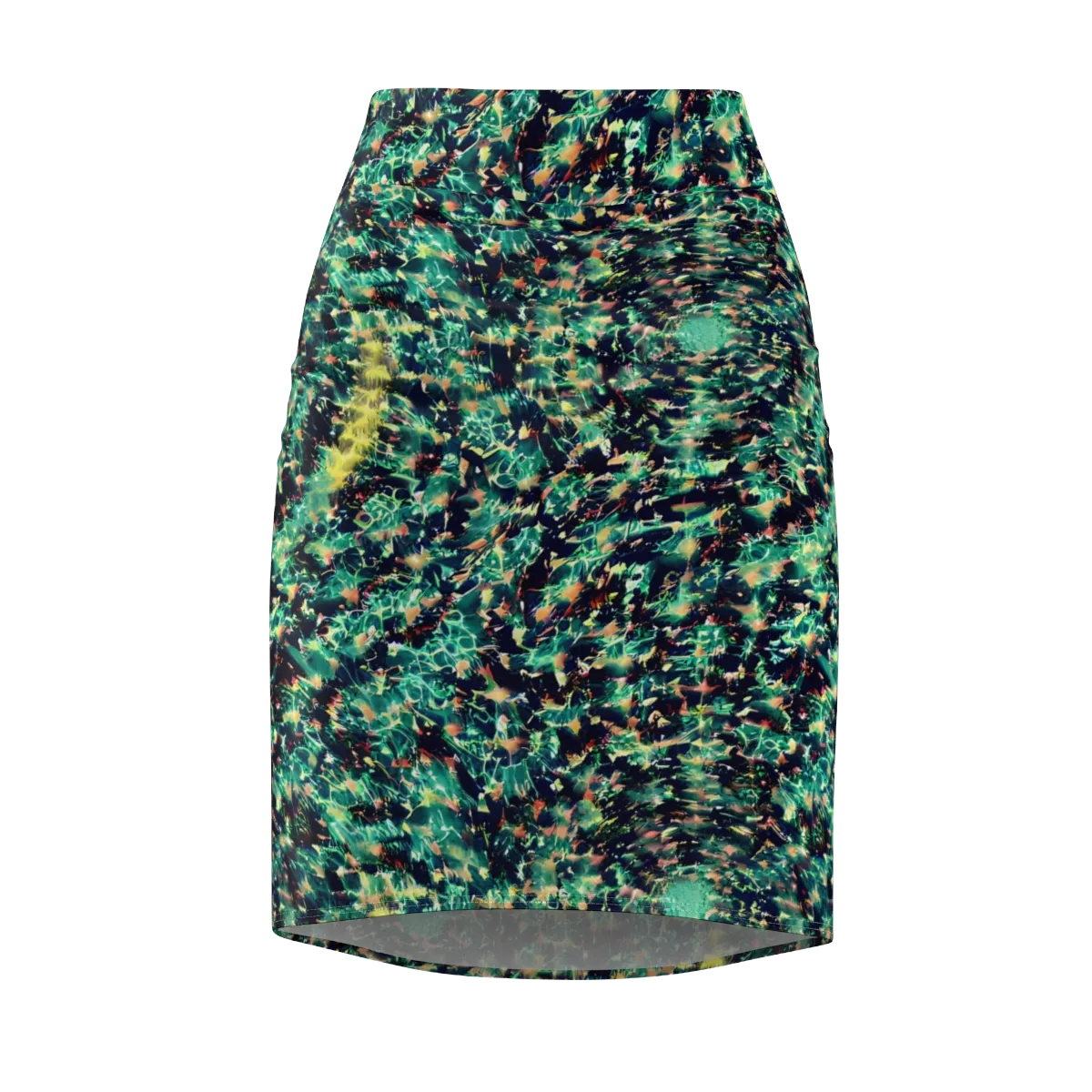 Neon Canopy on Pencil Skirt — Front
