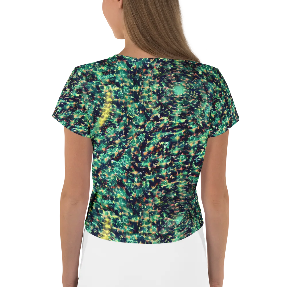 Neon Canopy on Crop Tee — Back