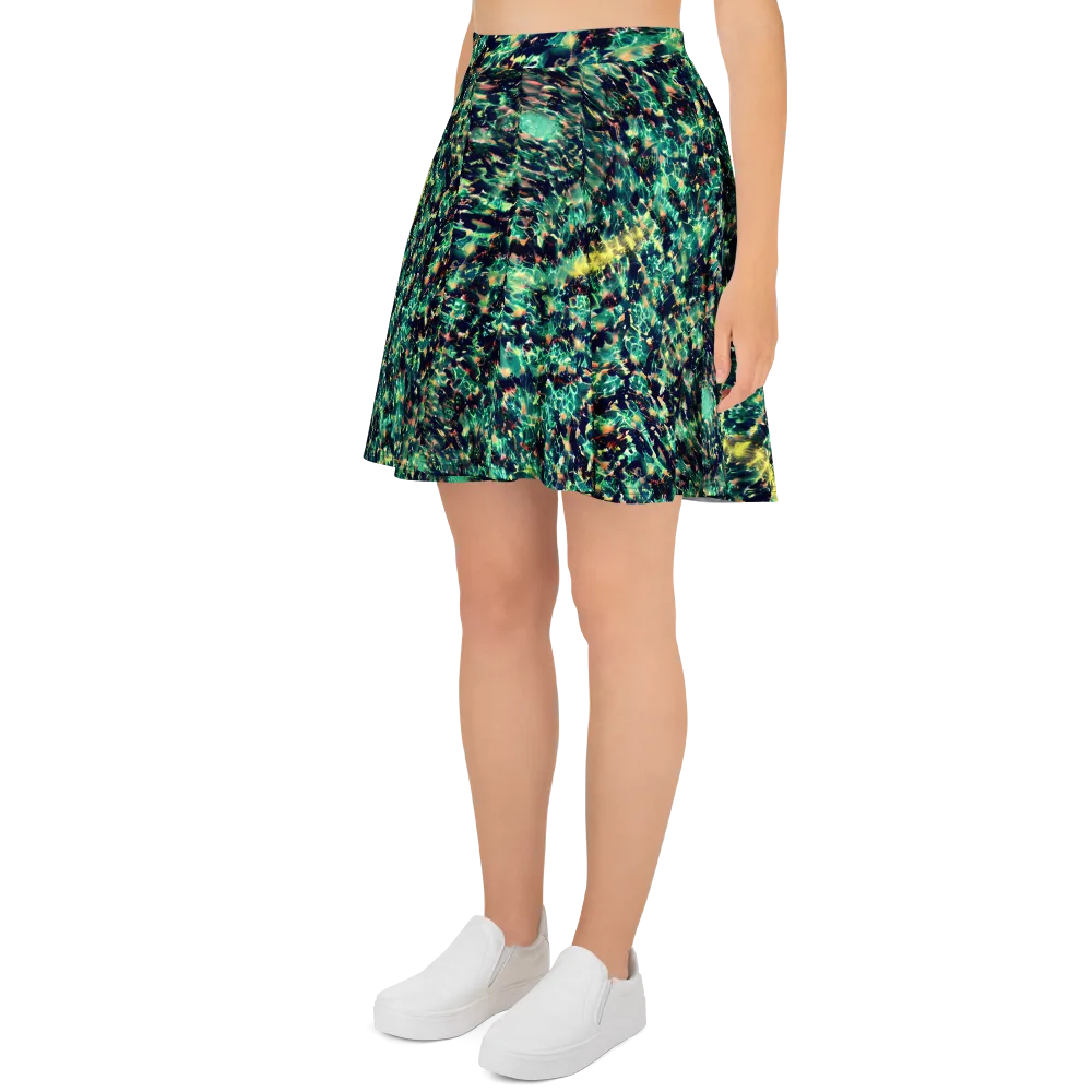 Neon Canopy on Skater Skirt — Left