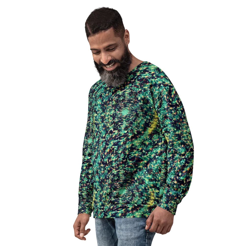 Neon Canopy on Sweatshirt — Left Front