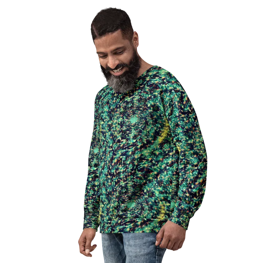 Neon Canopy on Sweatshirt — Left Front
