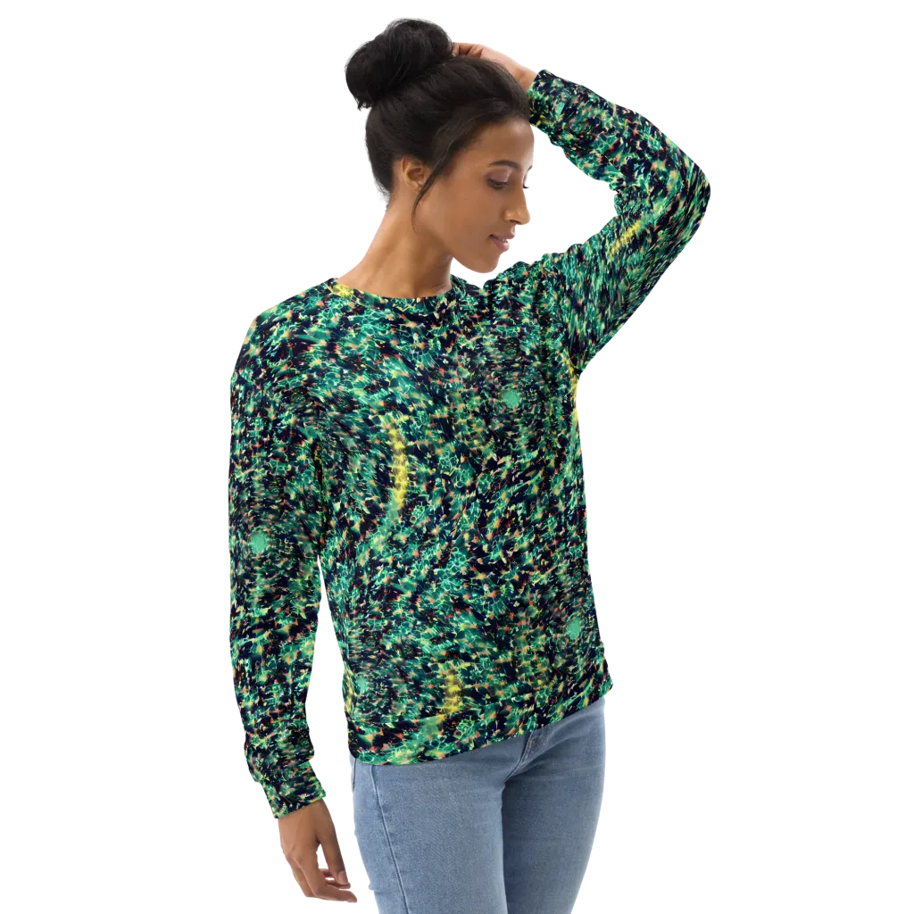 Neon Canopy on Sweatshirt — Right Front