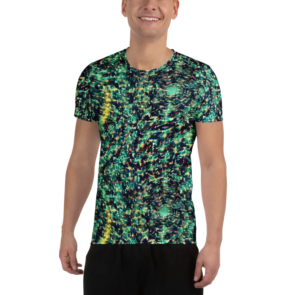 Neon Canopy on Men's Athletic T-Shirt — Front