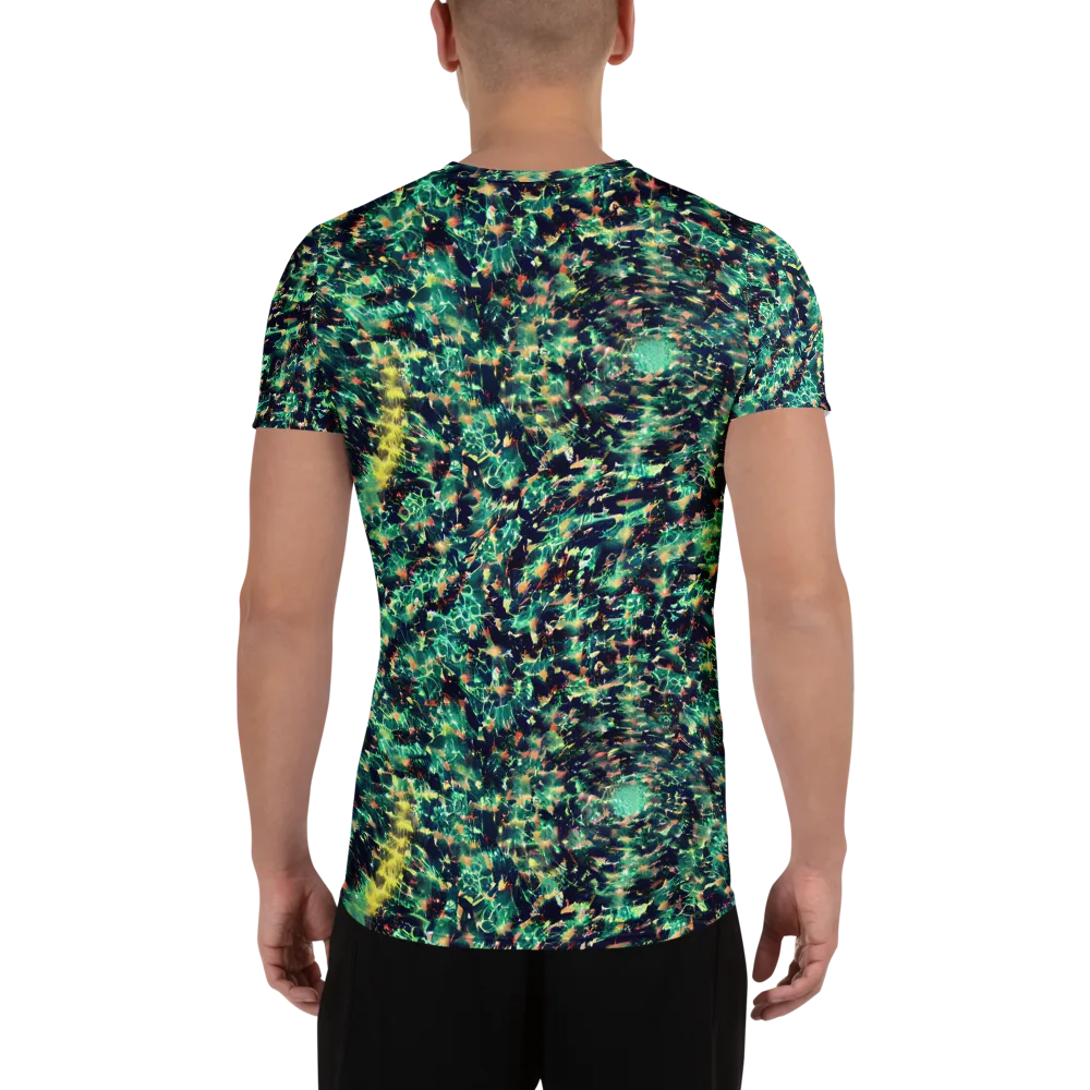 Neon Canopy on Men's Athletic T-Shirt — Back