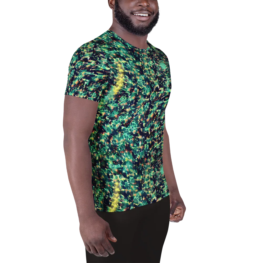 Neon Canopy on Men's Athletic T-Shirt — Right
