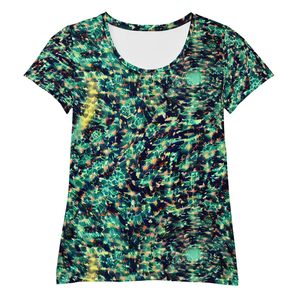 Neon Canopy on Women's Athletic T-Shirt — Front
