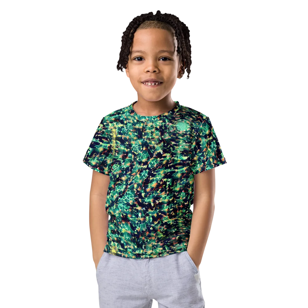 Neon Canopy on Kids Crew Neck T-Shirt — Front