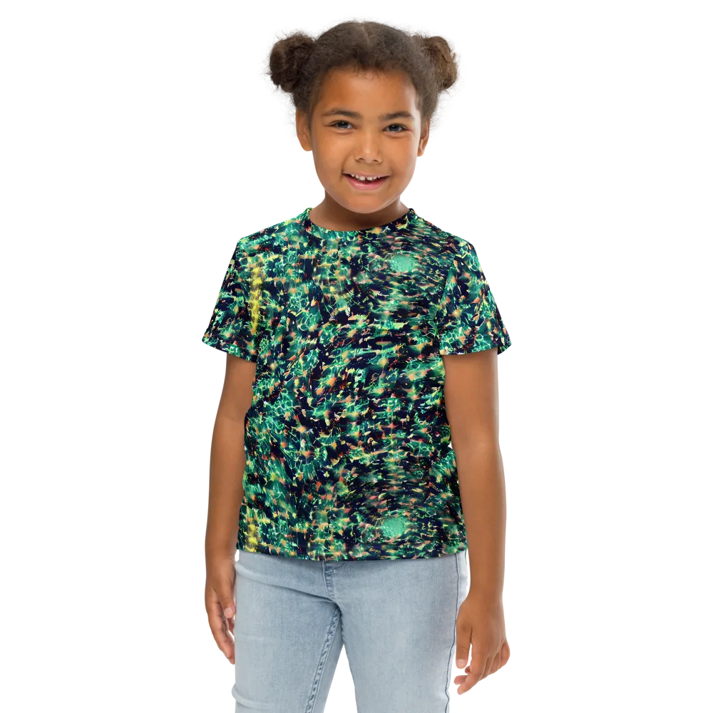 Neon Canopy on Kids Crew Neck T-Shirt — Front