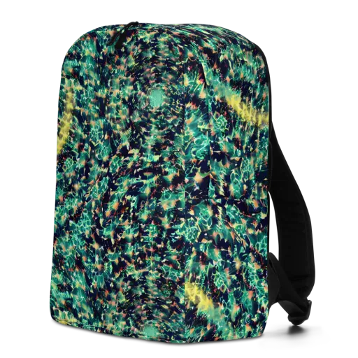 Neon Canopy on a Minimalist Backpack