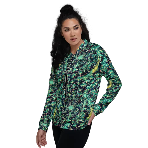 Neon Canopy on a Bomber Jacket
