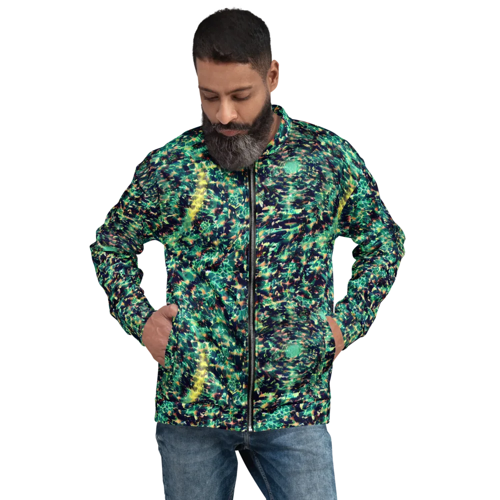 Neon Canopy on Bomber Jacket — Front