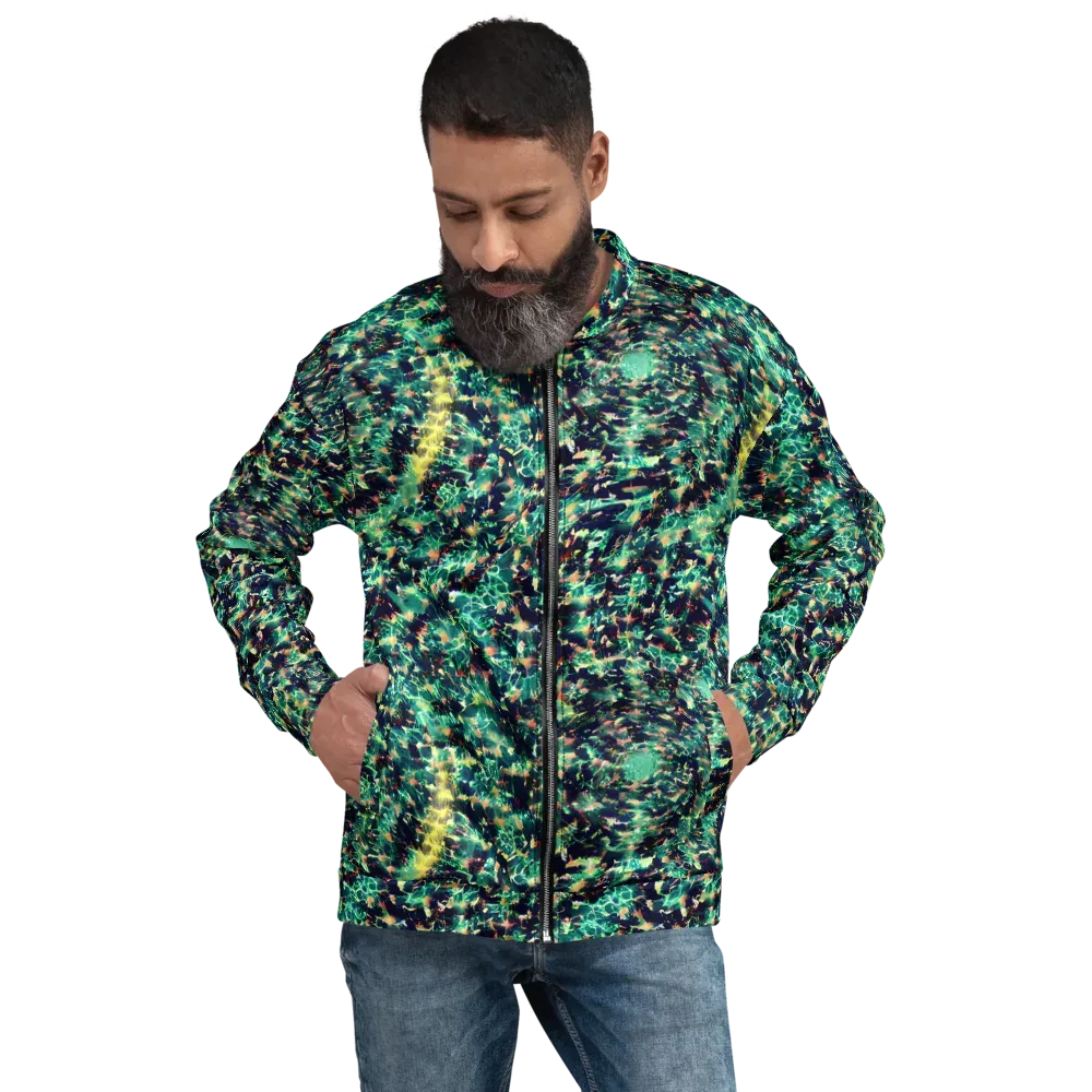 Neon Canopy on Bomber Jacket — Front