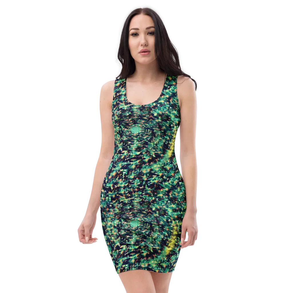 Neon Canopy on Bodycon Dress — Front