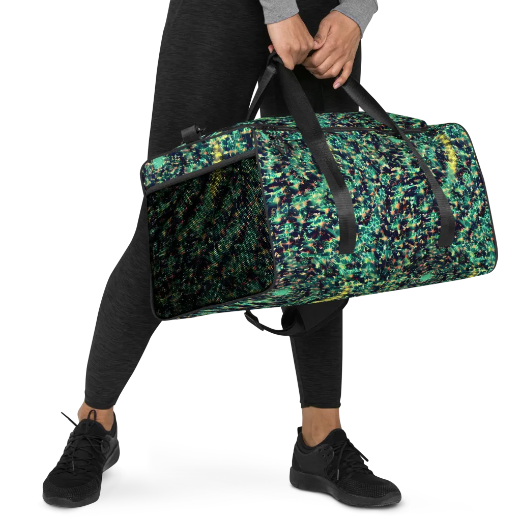 Neon Canopy on Duffle Bag — Right Front