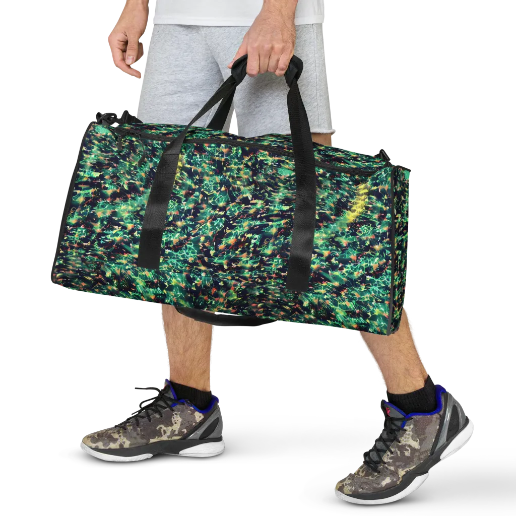Neon Canopy on Duffle Bag — Front