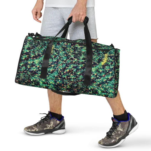 Neon Canopy on a Duffle Bag