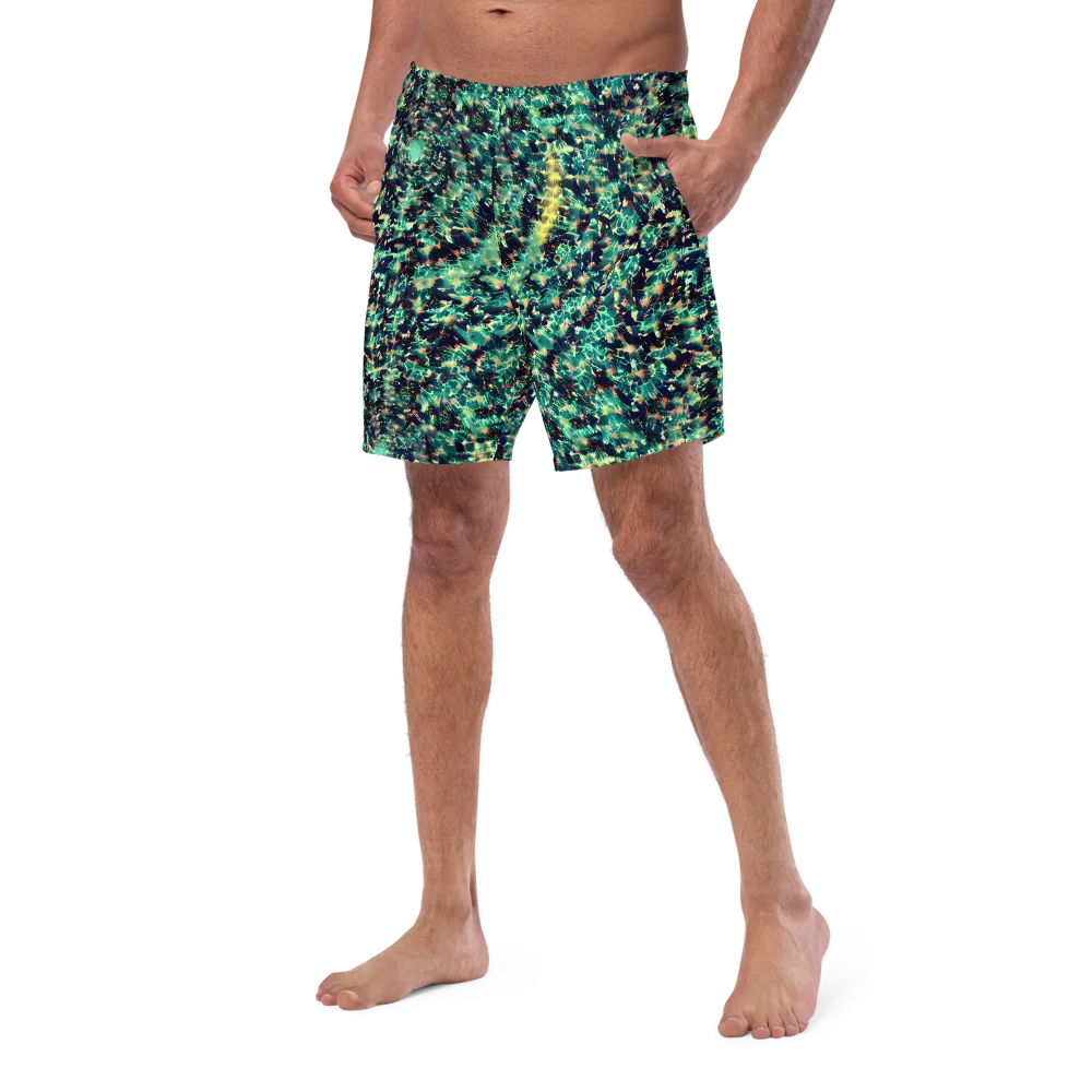 Neon Canopy on Swim Trunks — Left Front