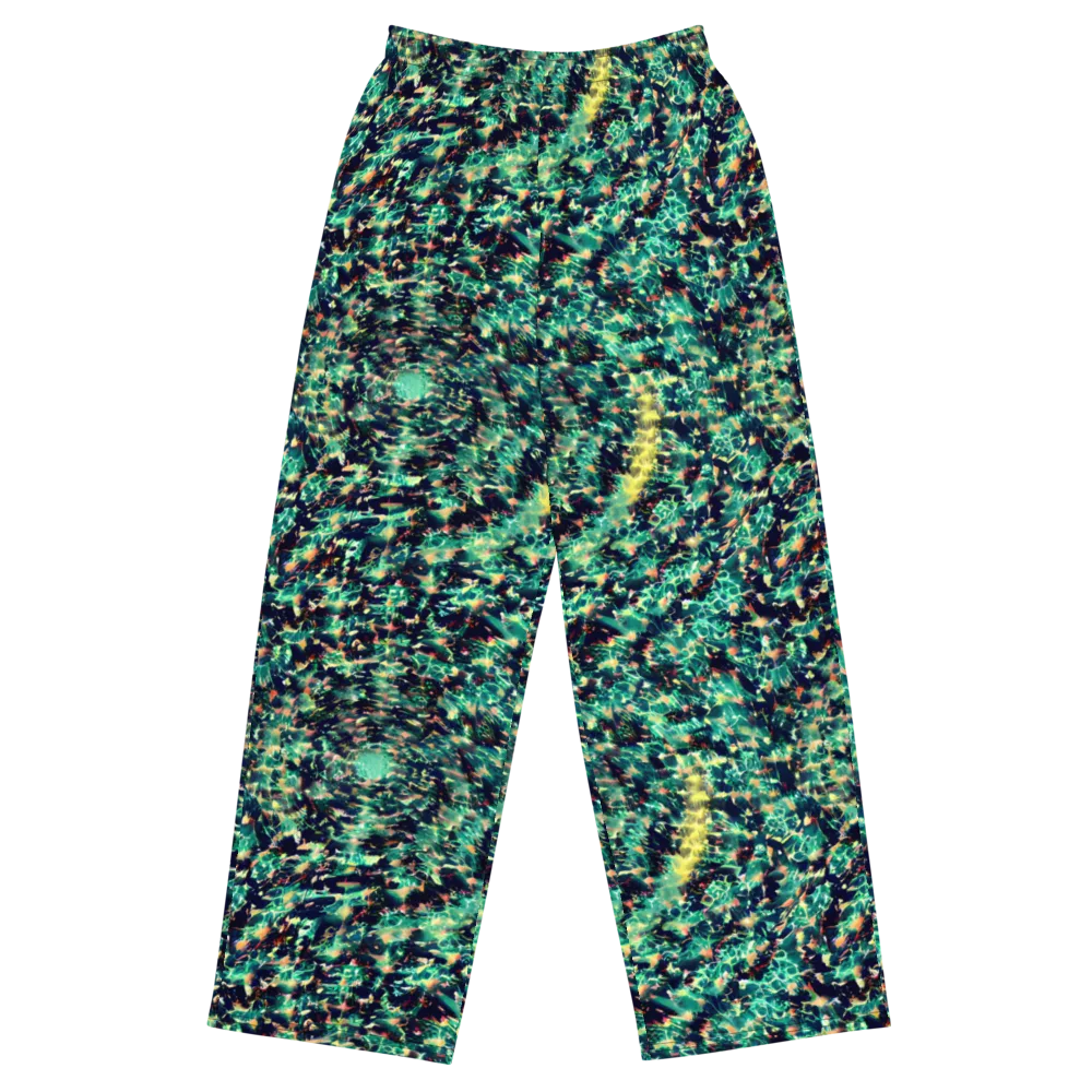 Neon Canopy on Wide-Leg Pants — Front