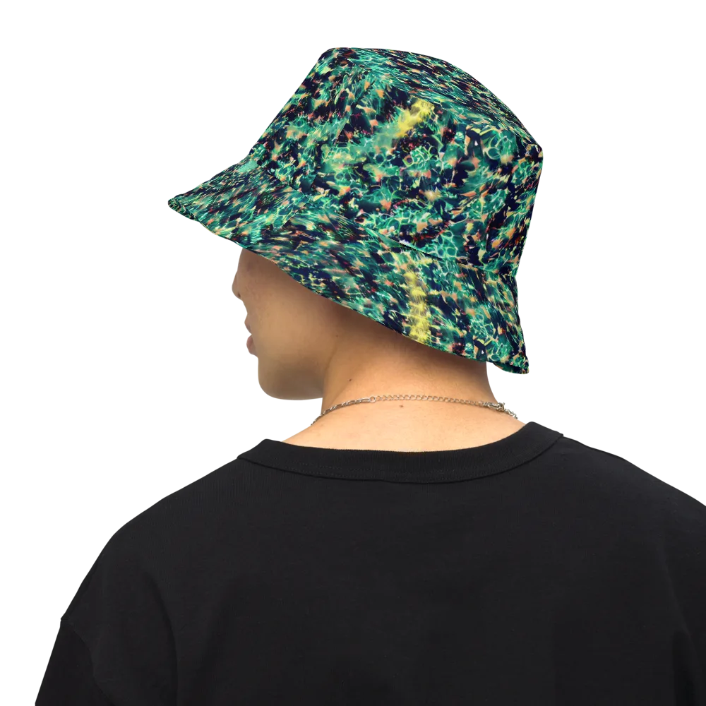 Neon Canopy on Reversible Bucket Hat — Back Inside