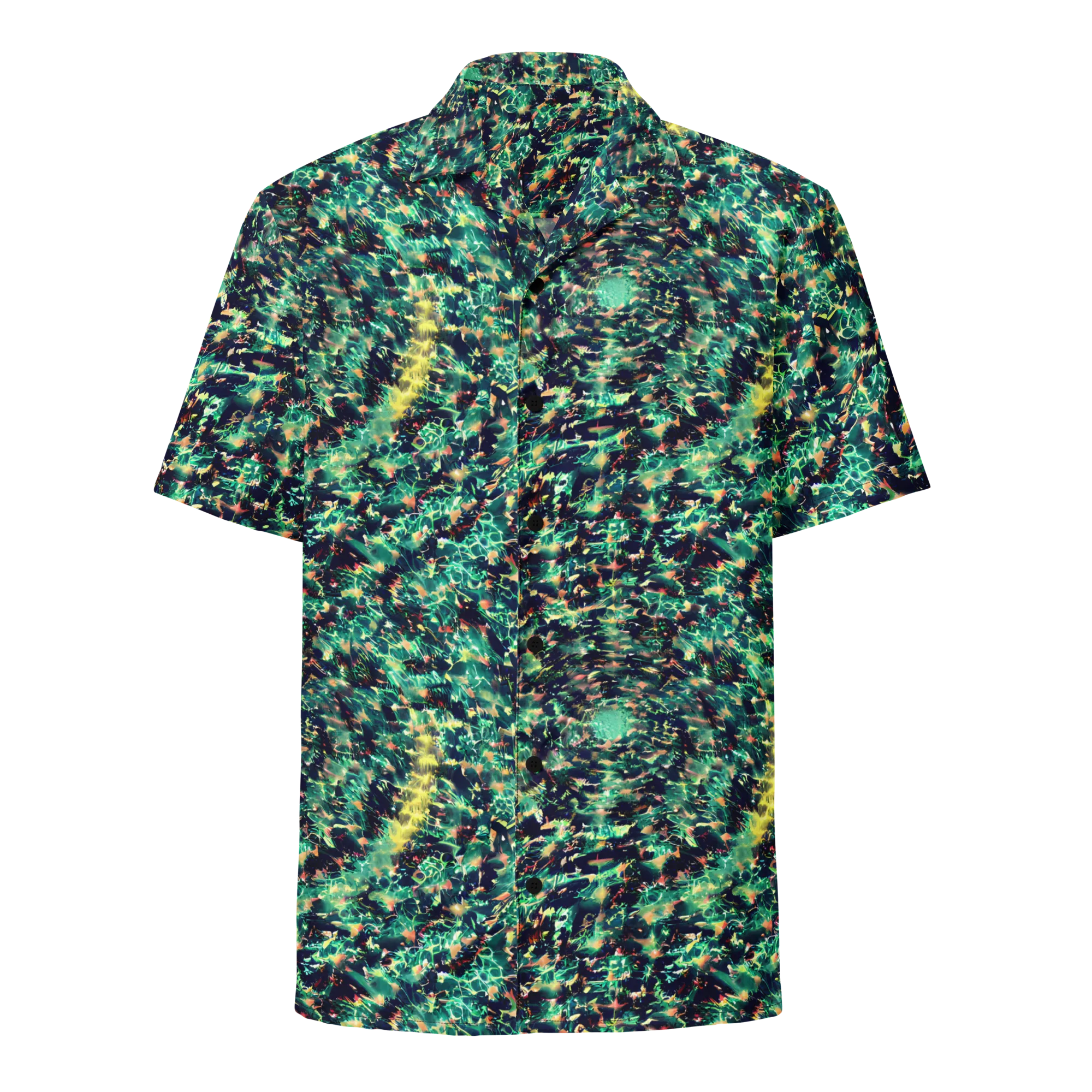 Neon Canopy on Button Shirt — Front