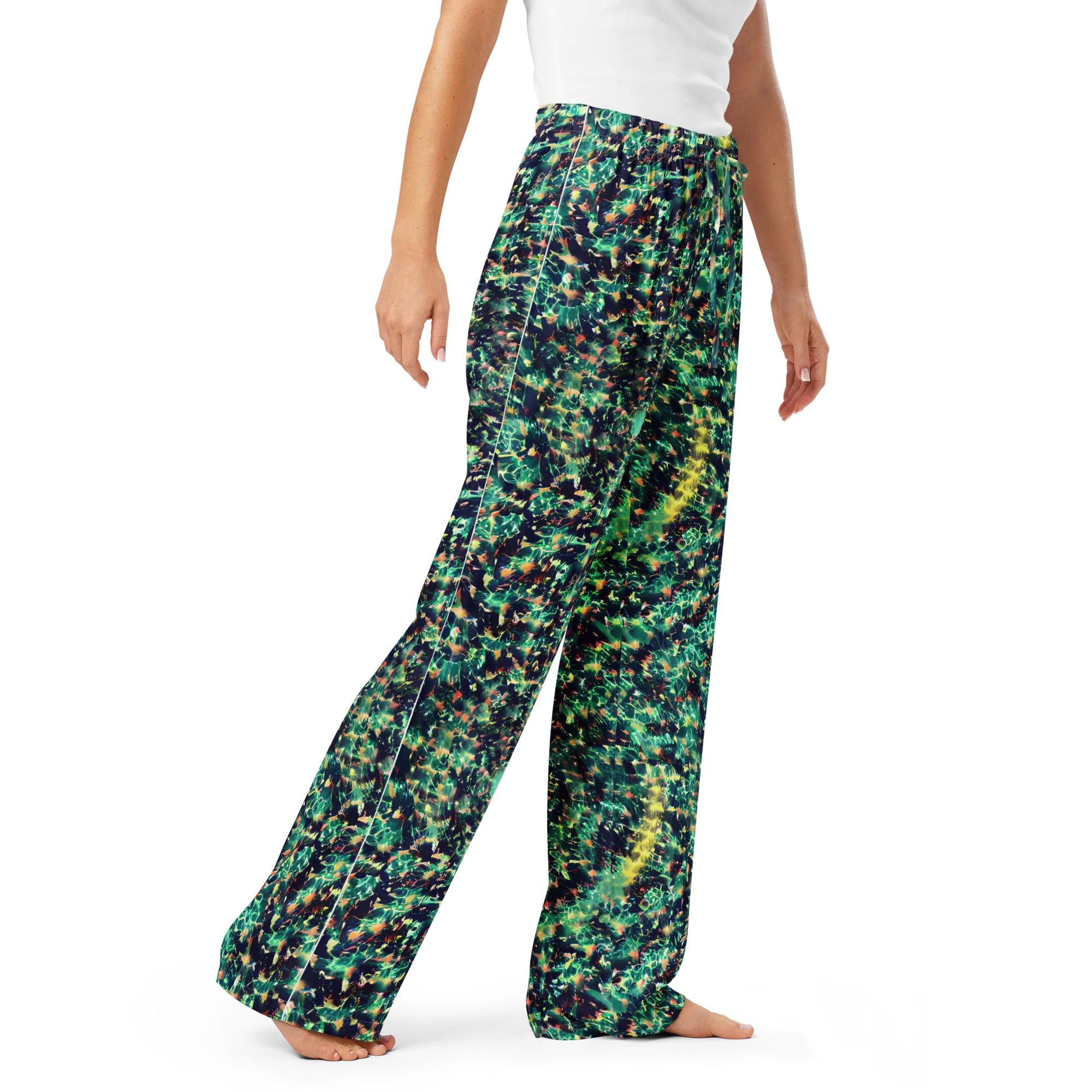 Neon Canopy on Women's Pajama Pants — Right Front