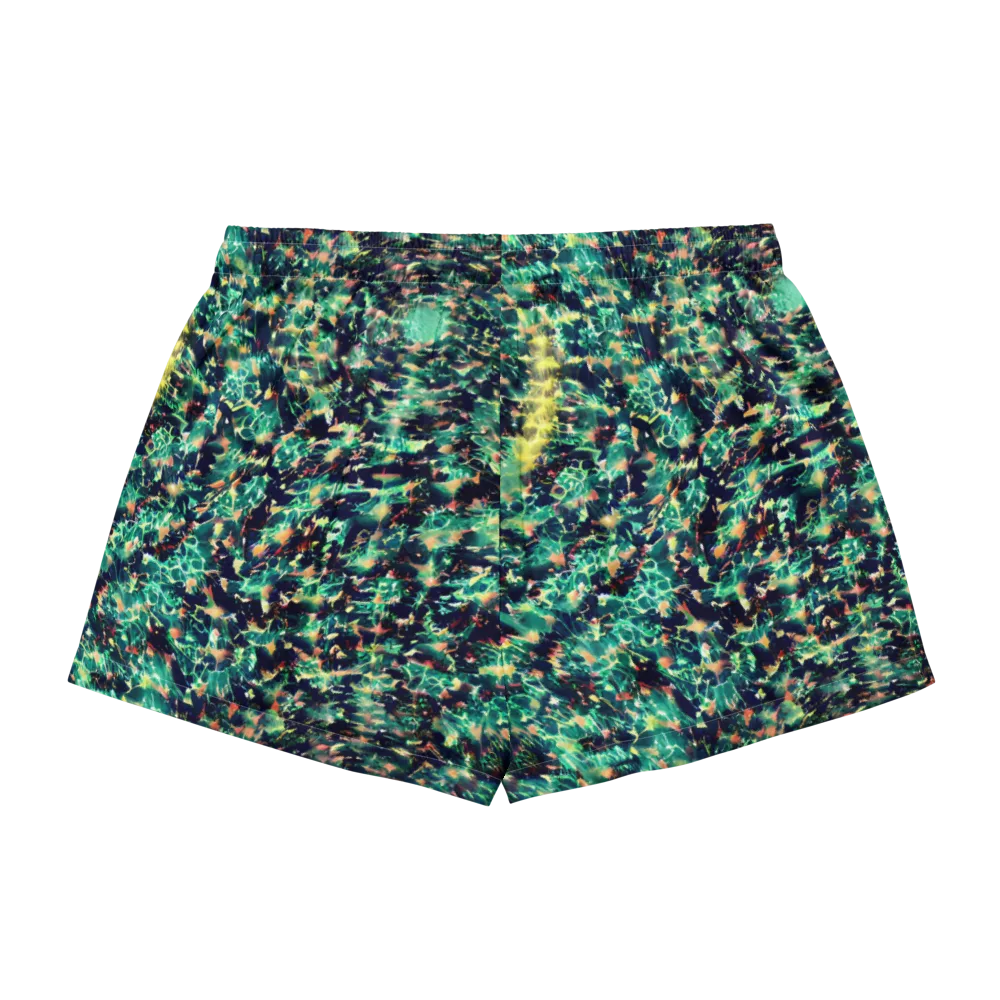 Neon Canopy on Women's Pajama Shorts — Back