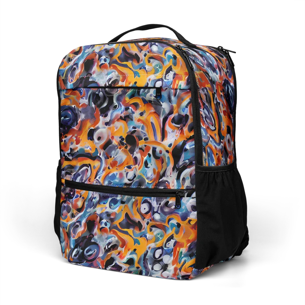 Molten Arcade on Utility Backpack — Left Front