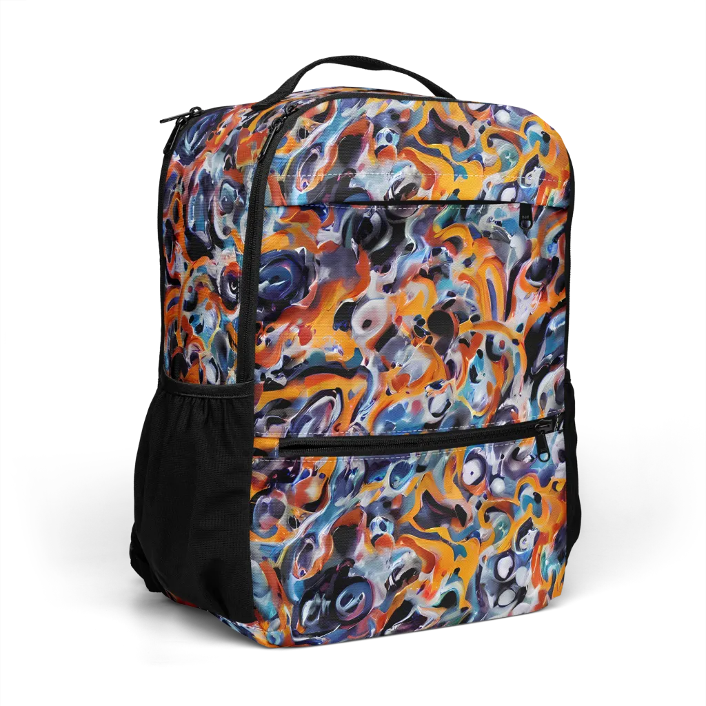 Molten Arcade on Utility Backpack — Right Front