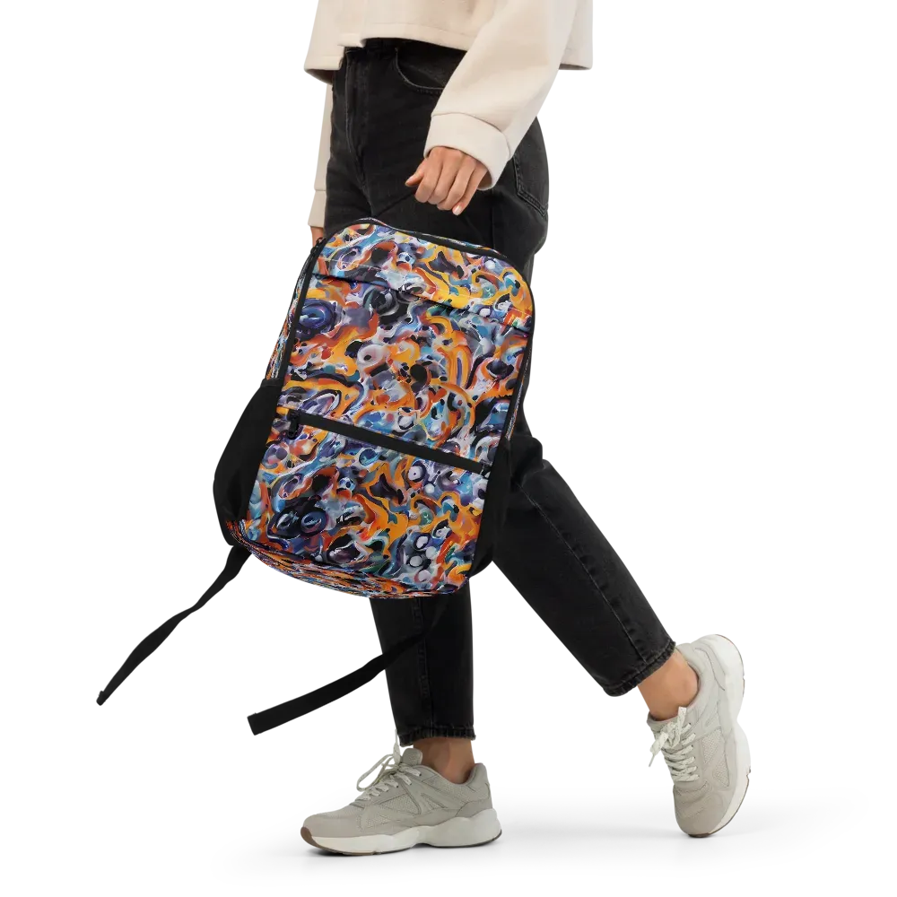 Molten Arcade on Utility Backpack — Front
