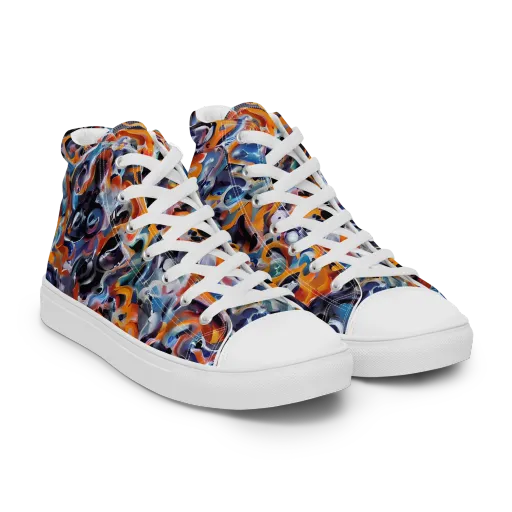 Molten Arcade on a Men's High Top Canvas Shoes