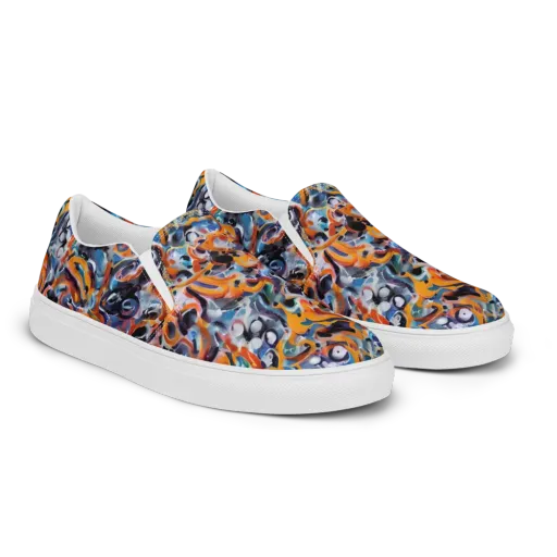 Molten Arcade on a Men's Slip-On Canvas Shoes
