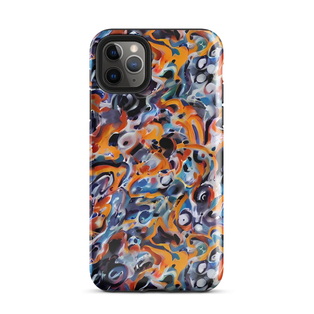 Molten Arcade on Tough Case for iPhone® — Front