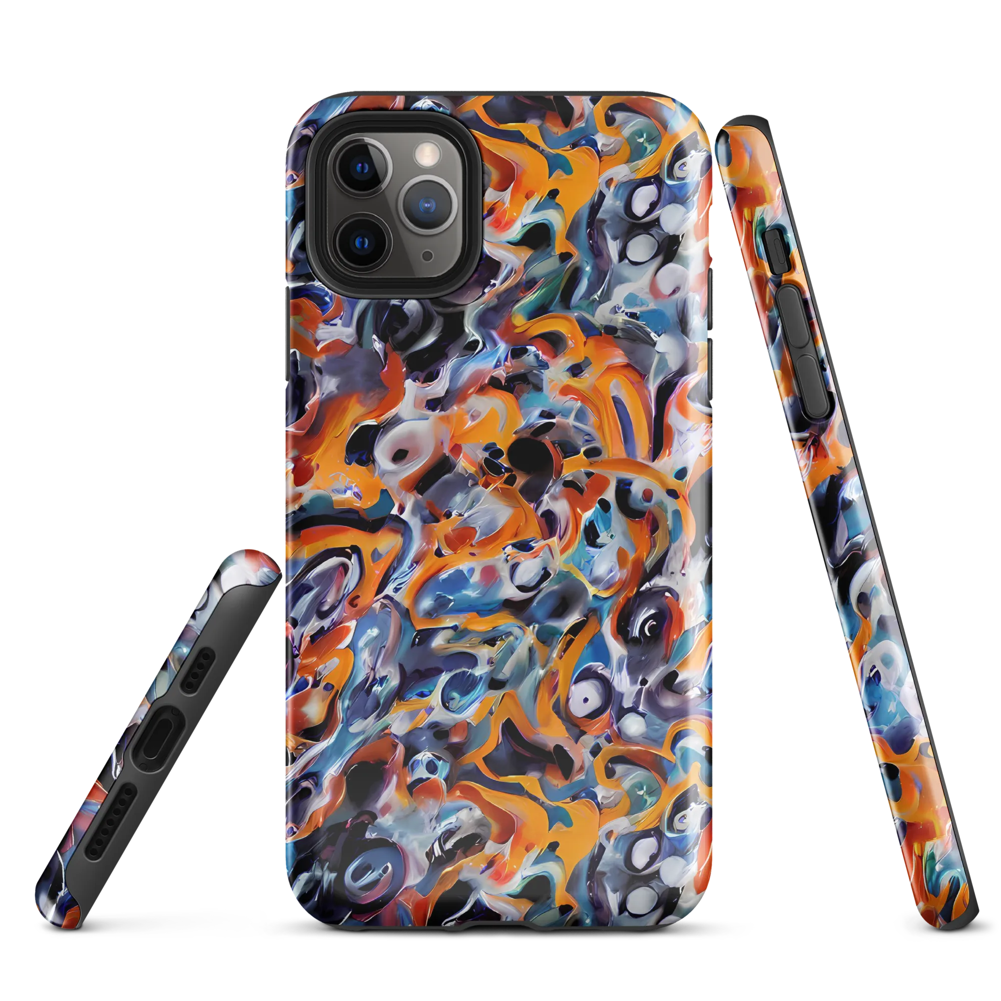 Molten Arcade on Tough Case for iPhone® — Front
