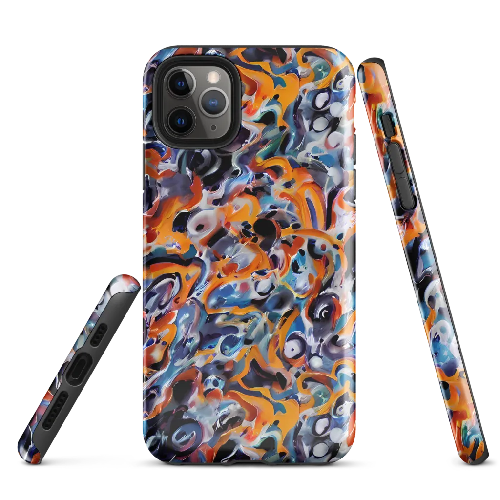 Molten Arcade on Tough Case for iPhone® — Front
