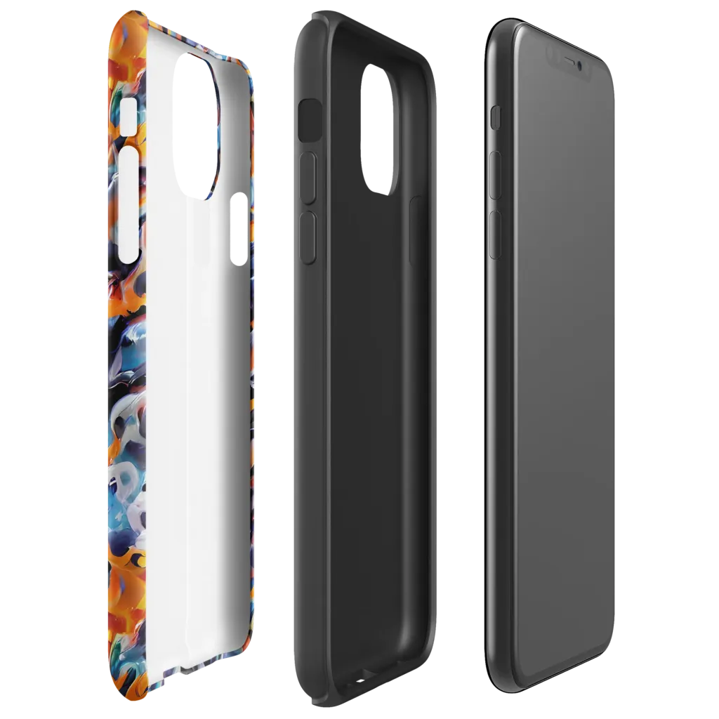 Molten Arcade on Tough Case for iPhone® — Right