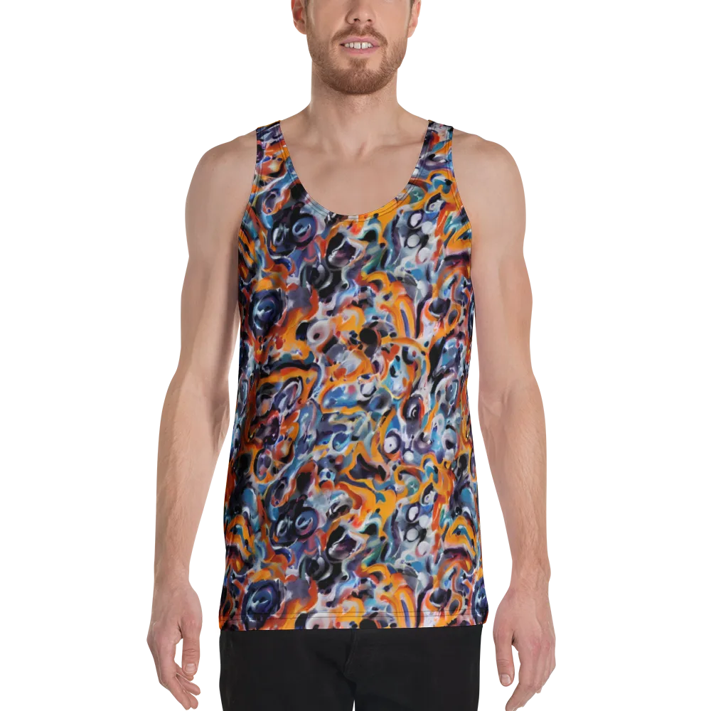 Molten Arcade on Men's Tank Top — Front