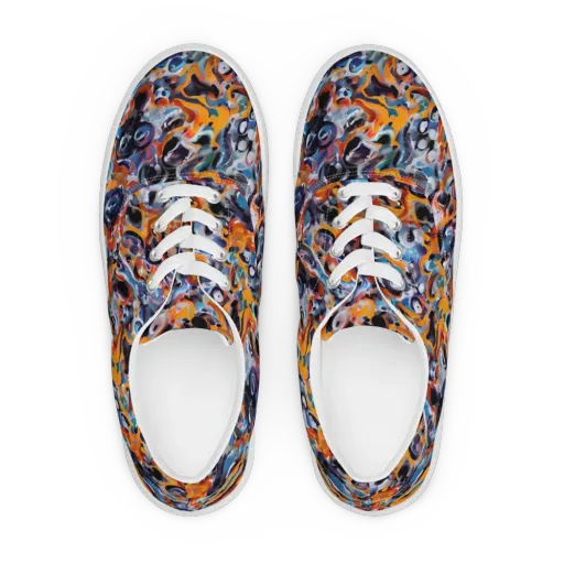 Molten Arcade on a Men's Lace-Up Canvas Shoes
