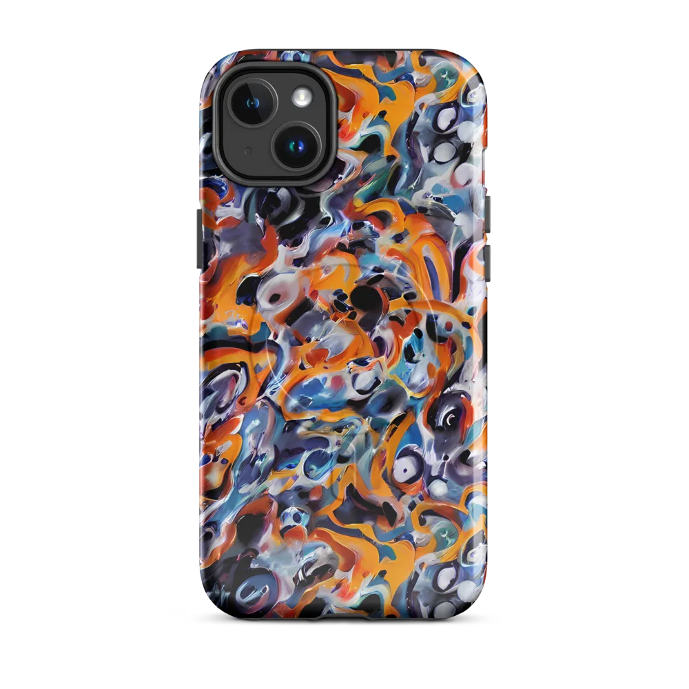 Molten Arcade on MagSafe Tough Case for iPhone® — Front