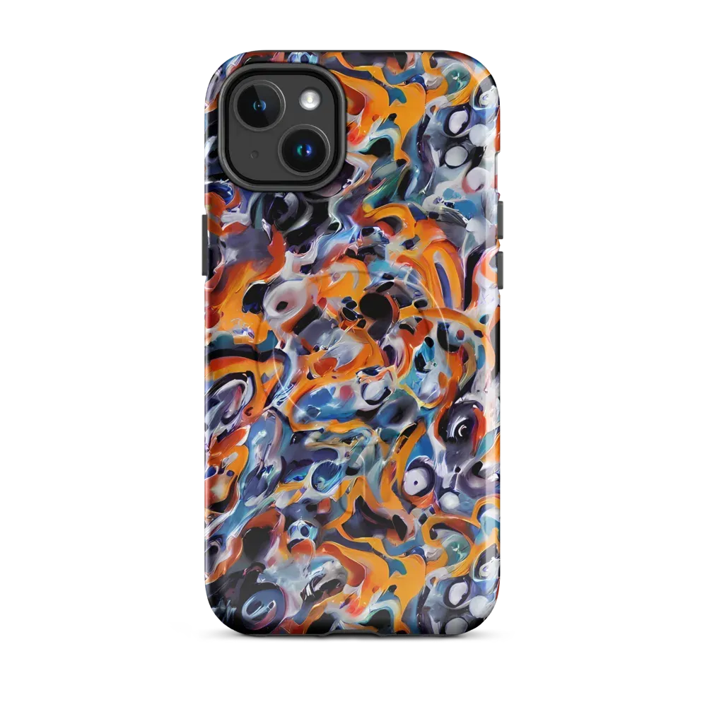 Molten Arcade on MagSafe Tough Case for iPhone® — Front
