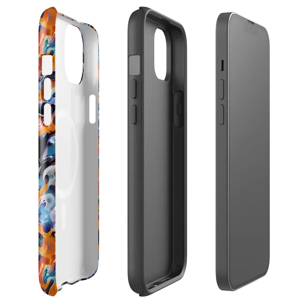 Molten Arcade on MagSafe Tough Case for iPhone® — Front
