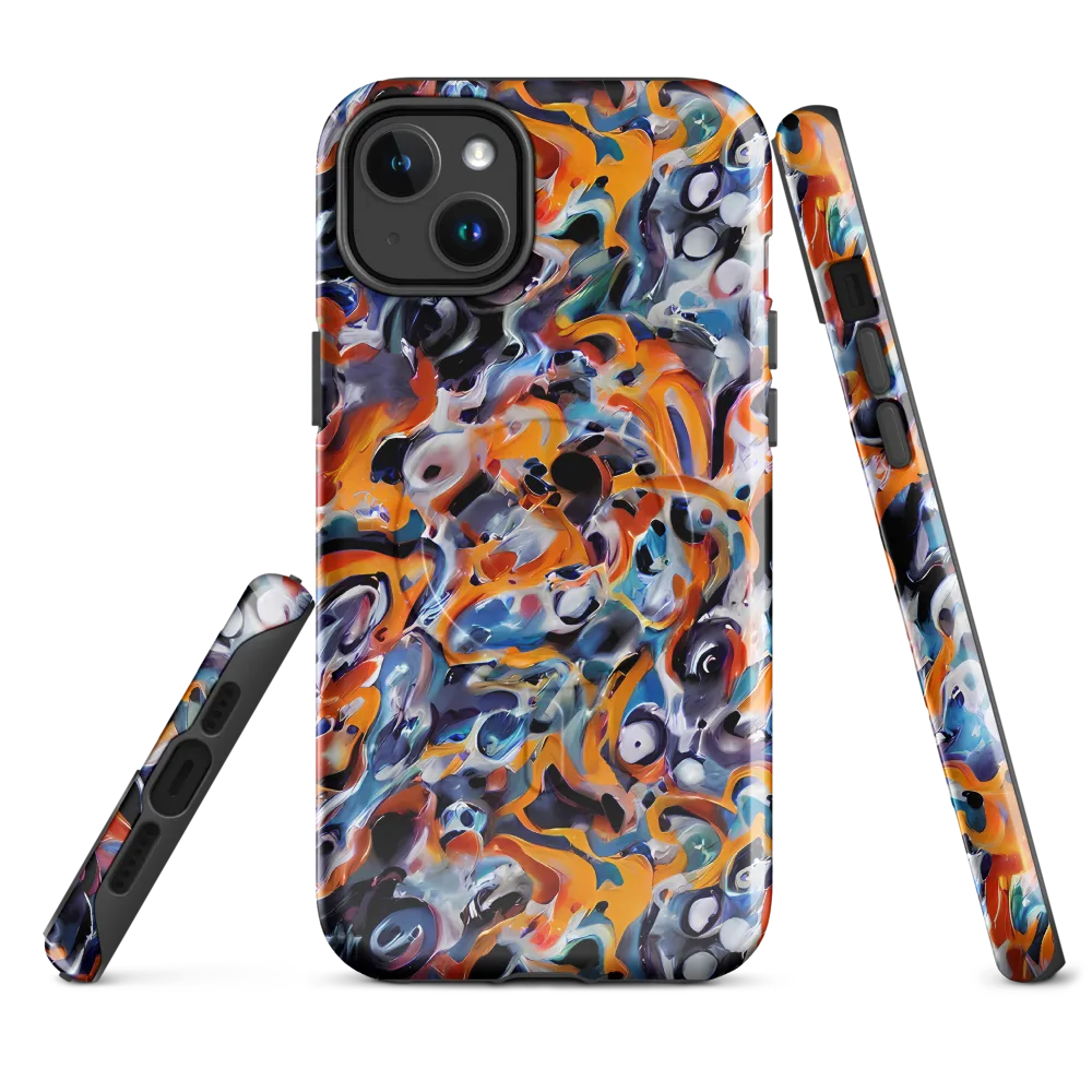 Molten Arcade on MagSafe Tough Case for iPhone® — Front