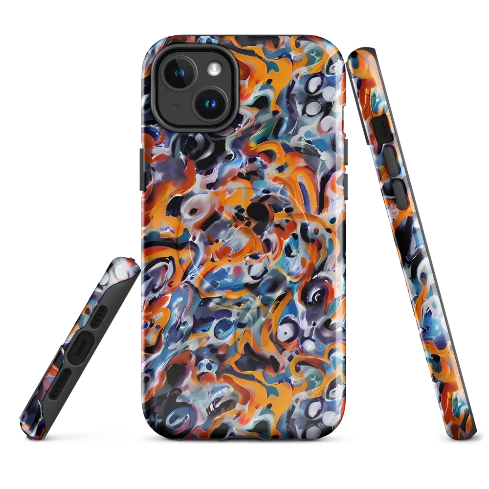 Molten Arcade on MagSafe Tough Case for iPhone® — Front