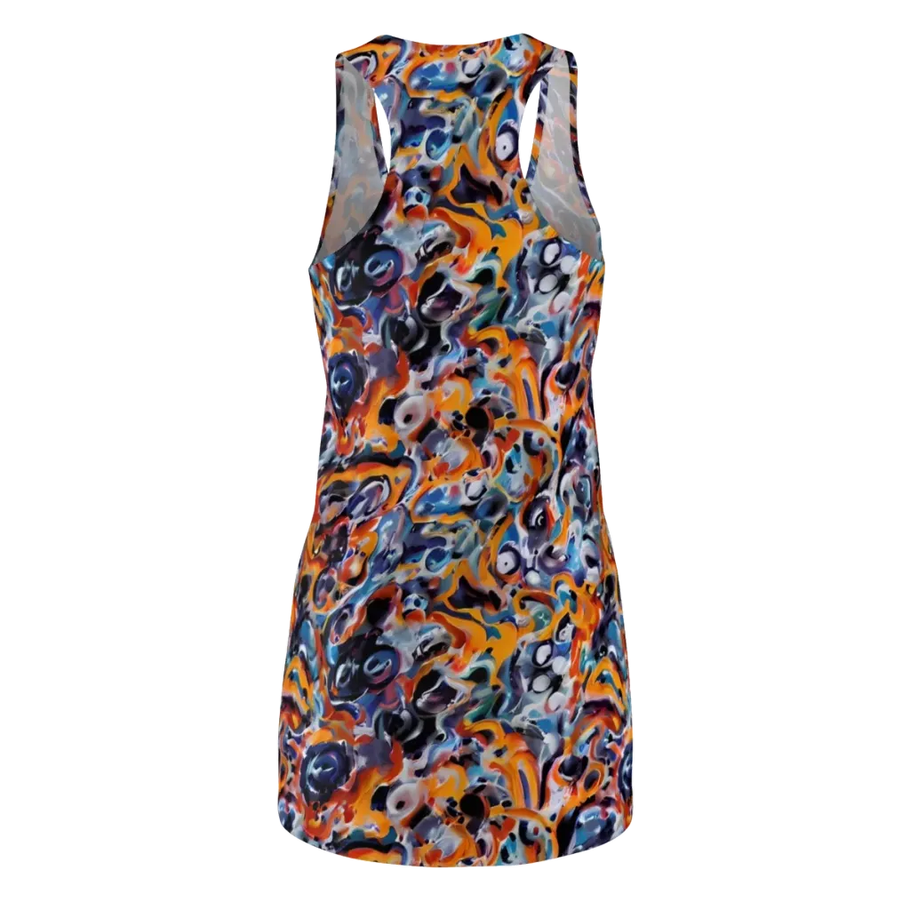 Molten Arcade on Racerback Dress — Back