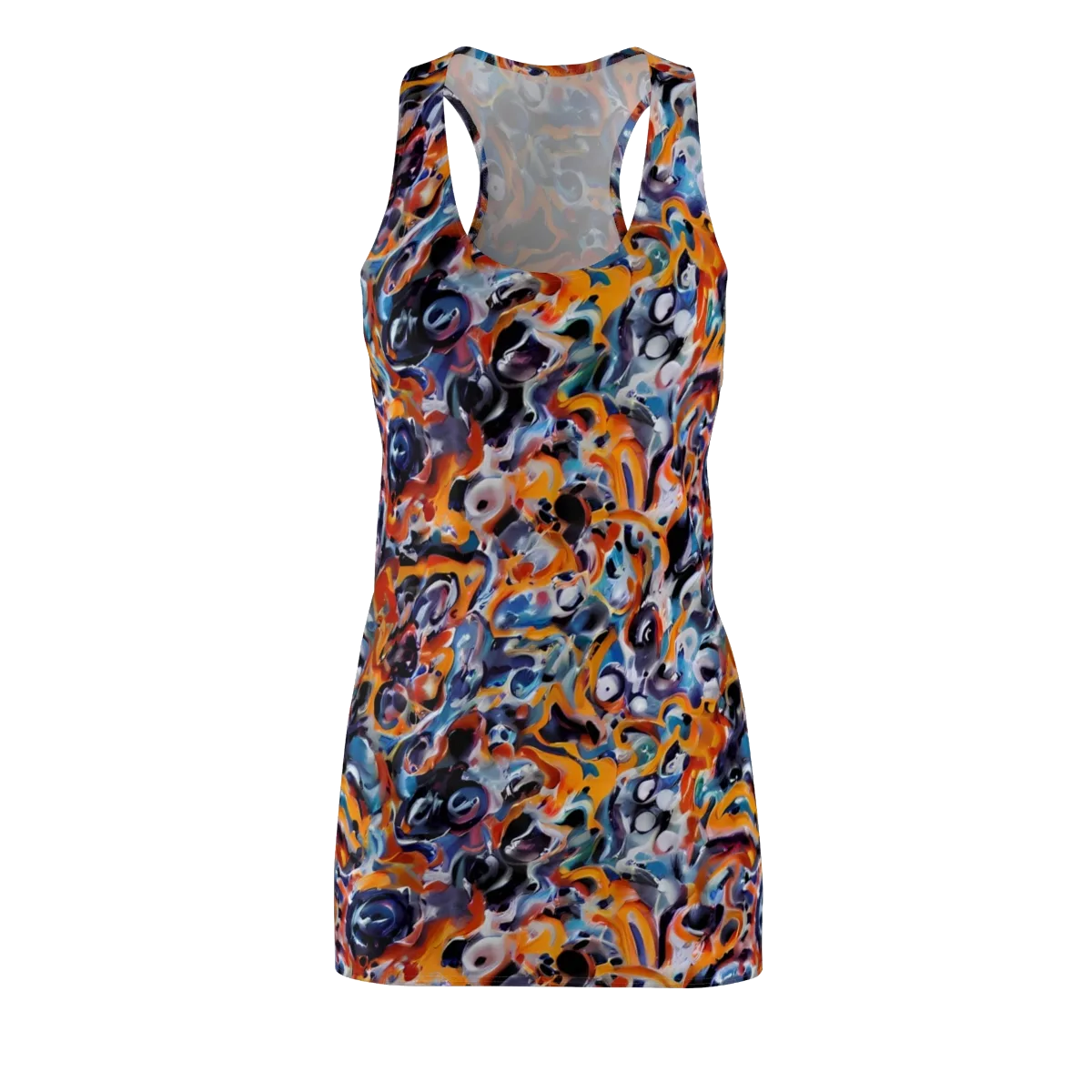Molten Arcade on Racerback Dress — Front