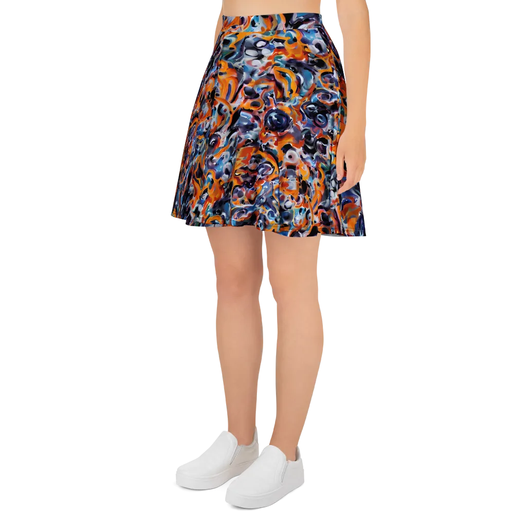 Molten Arcade on Skater Skirt — Left