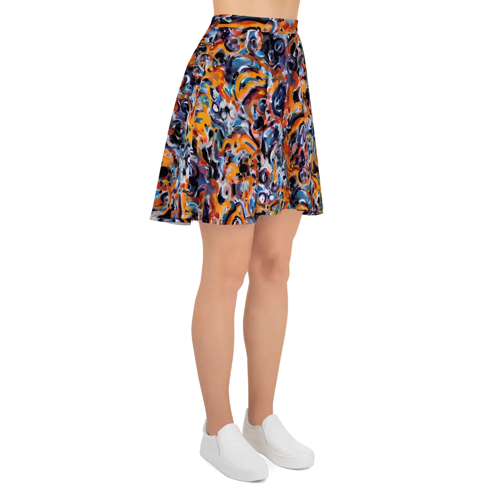 Molten Arcade on Skater Skirt — Right