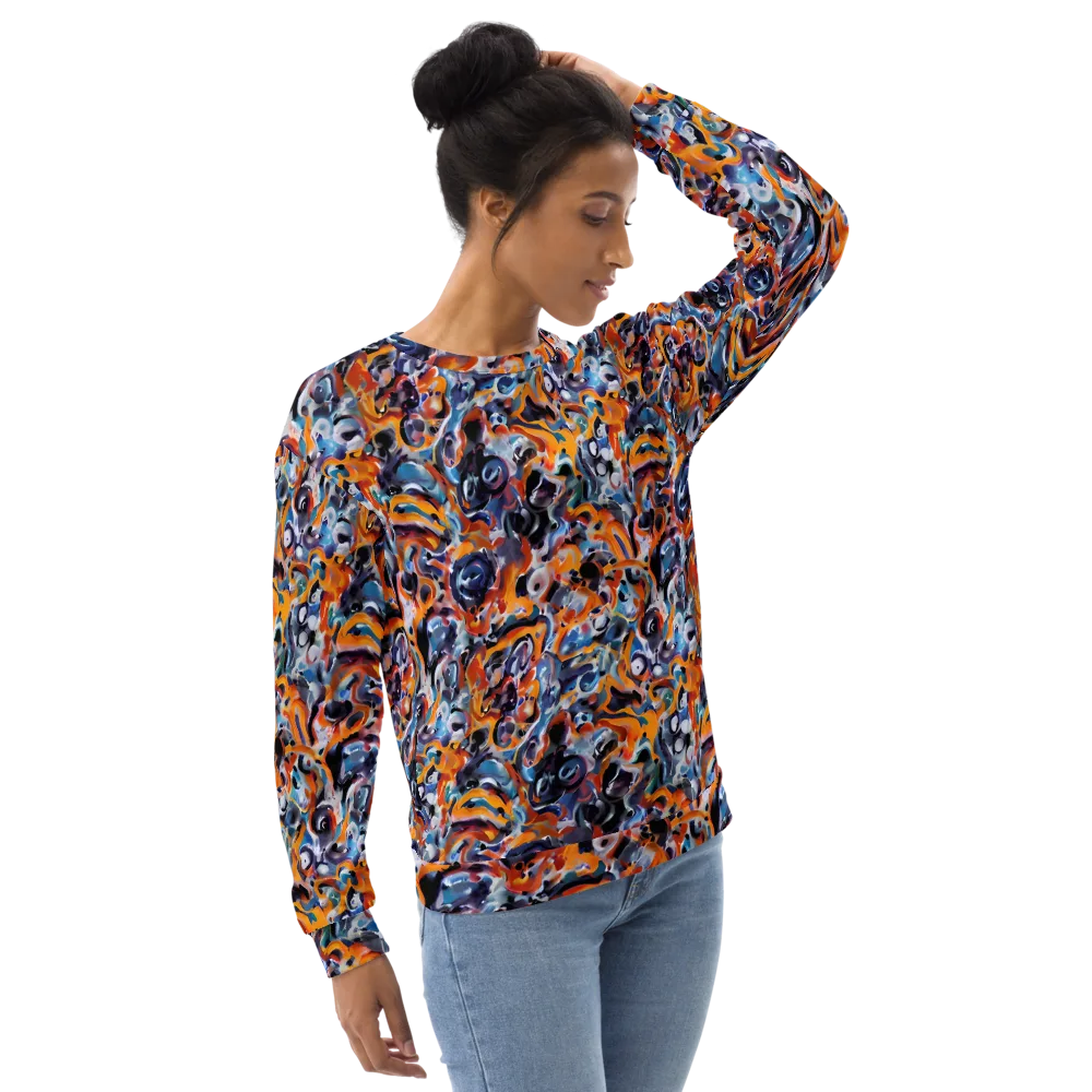 Molten Arcade on Sweatshirt — Right Front