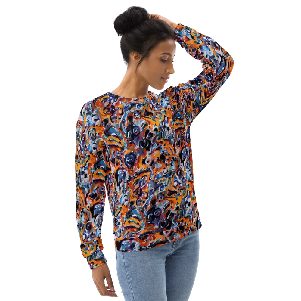 Molten Arcade on Sweatshirt — Right Front