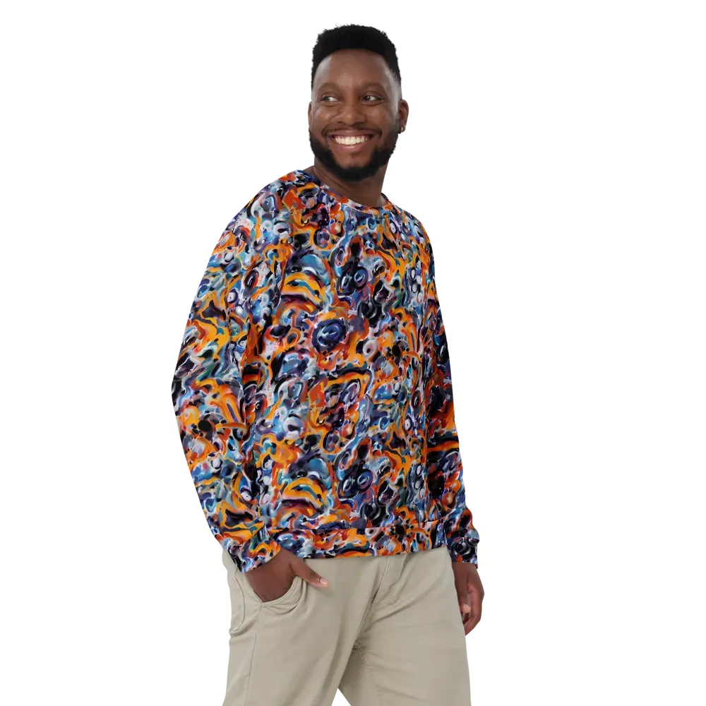 Molten Arcade on Sweatshirt — Front
